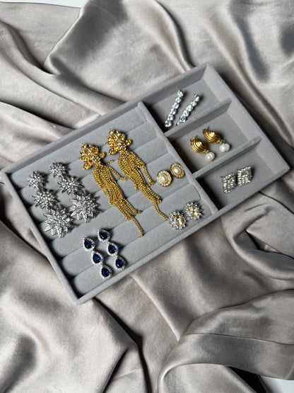 Dazzling vintage earrings