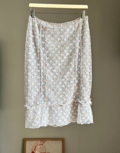 Y2K midi romantic skirt by Karen Millen