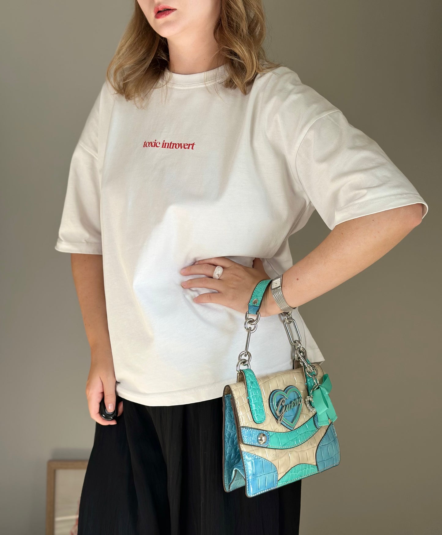 Playful vintage Guess handbag Y2K