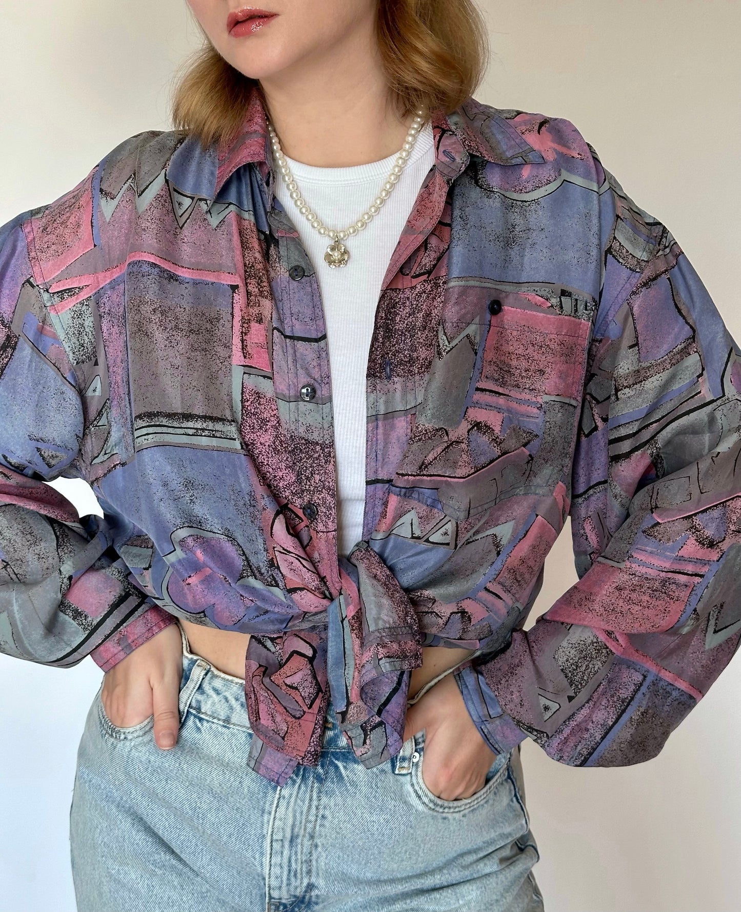 Vintage silk shirt