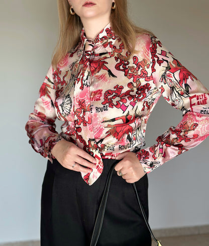 Rare vintage Escada silk blouse