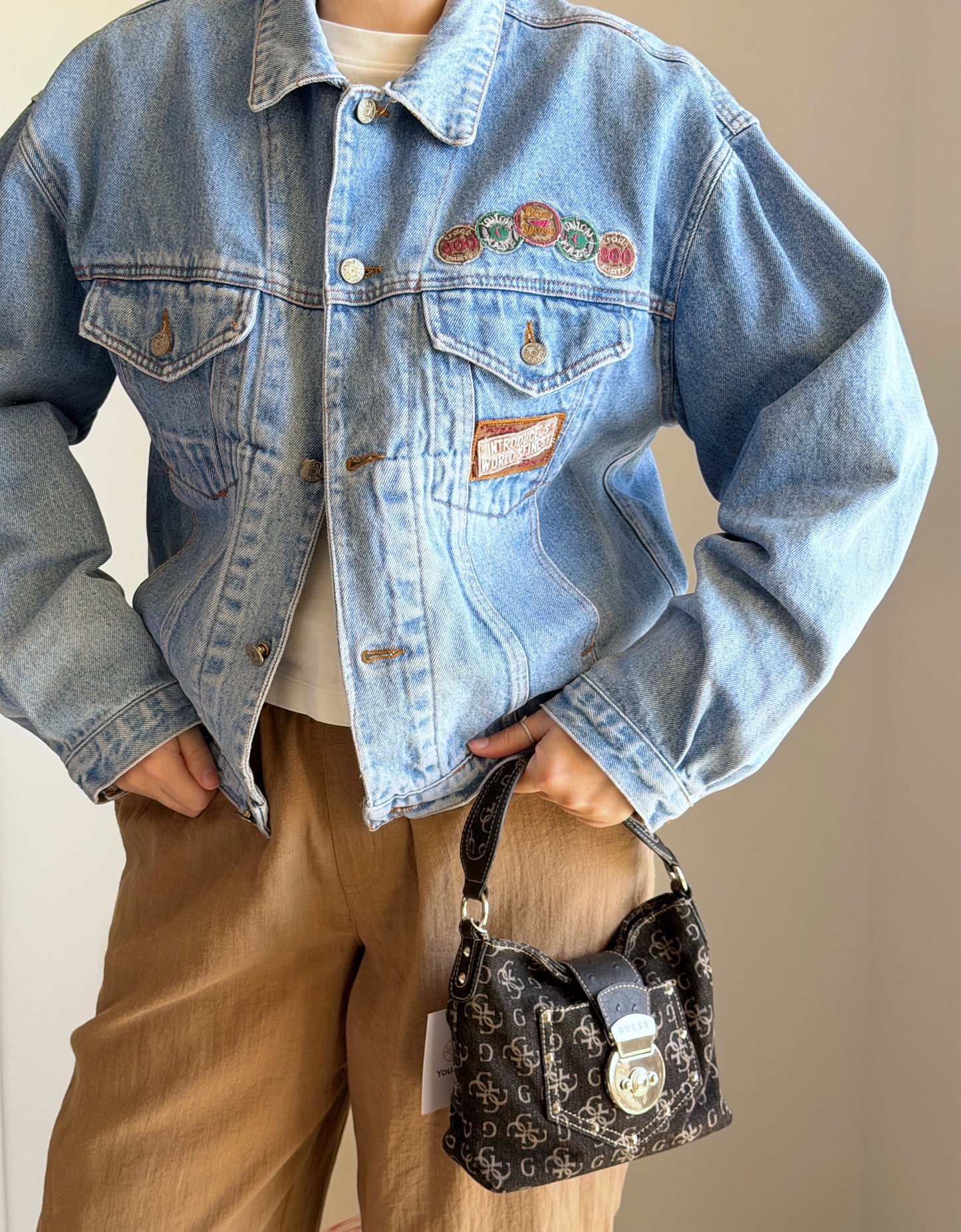 Vintage Guess monogram bag