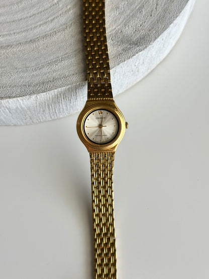 Elegant vintage quartz watch Orient