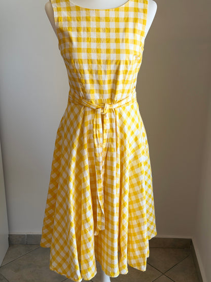 Vintage sleeveless cotton dress