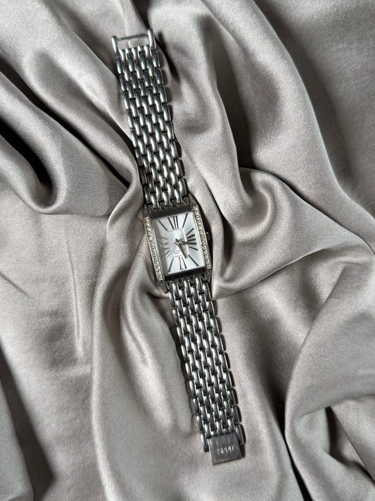 Amazing silver-tone tank watch Esprit