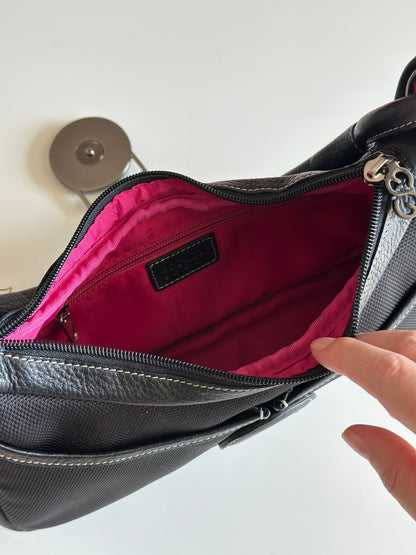 Chic vintage black bag by Escada Sport