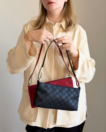 Vintage DKNY black minimal bag