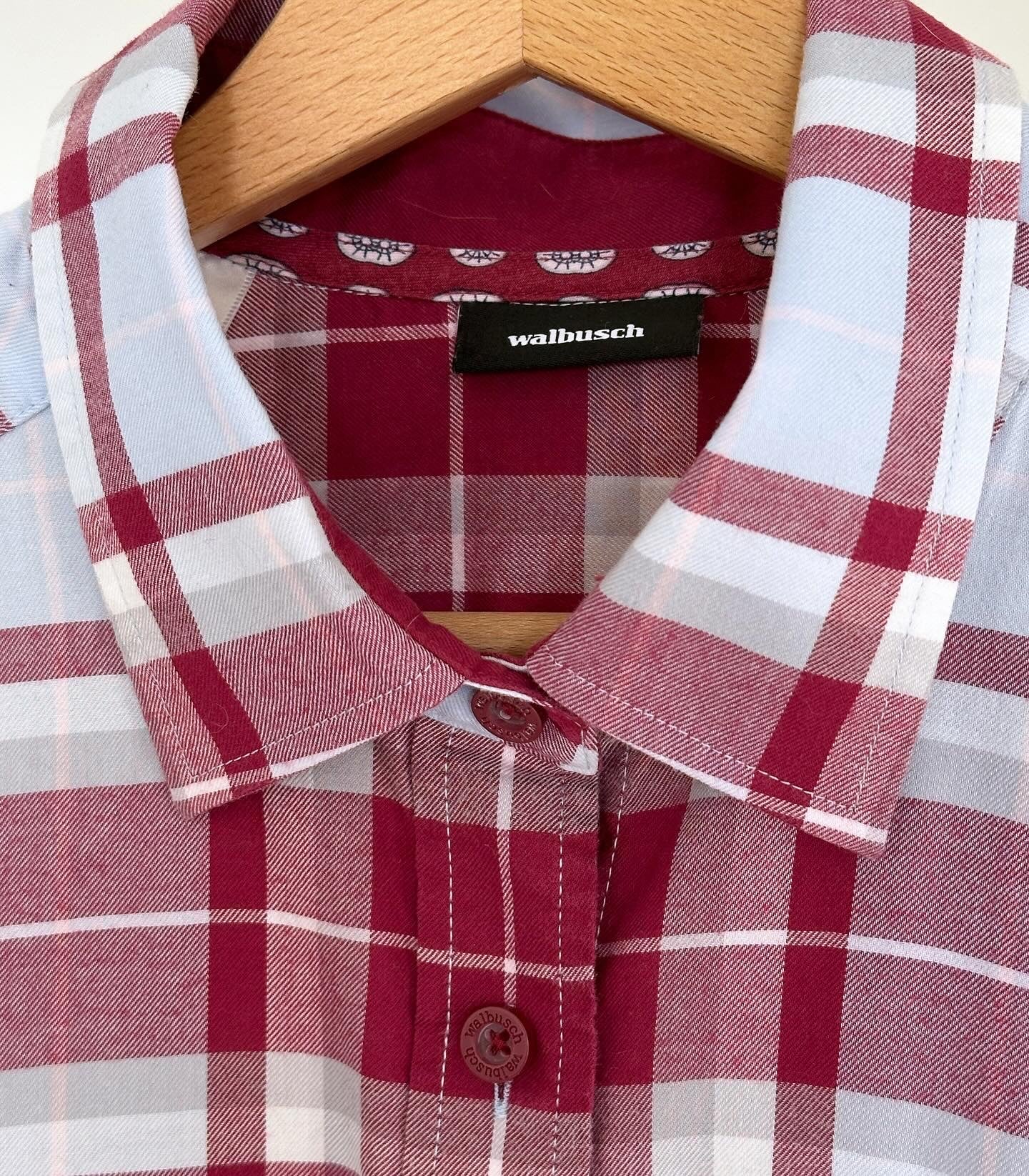 Beautiful plaid shirt by Walbusch