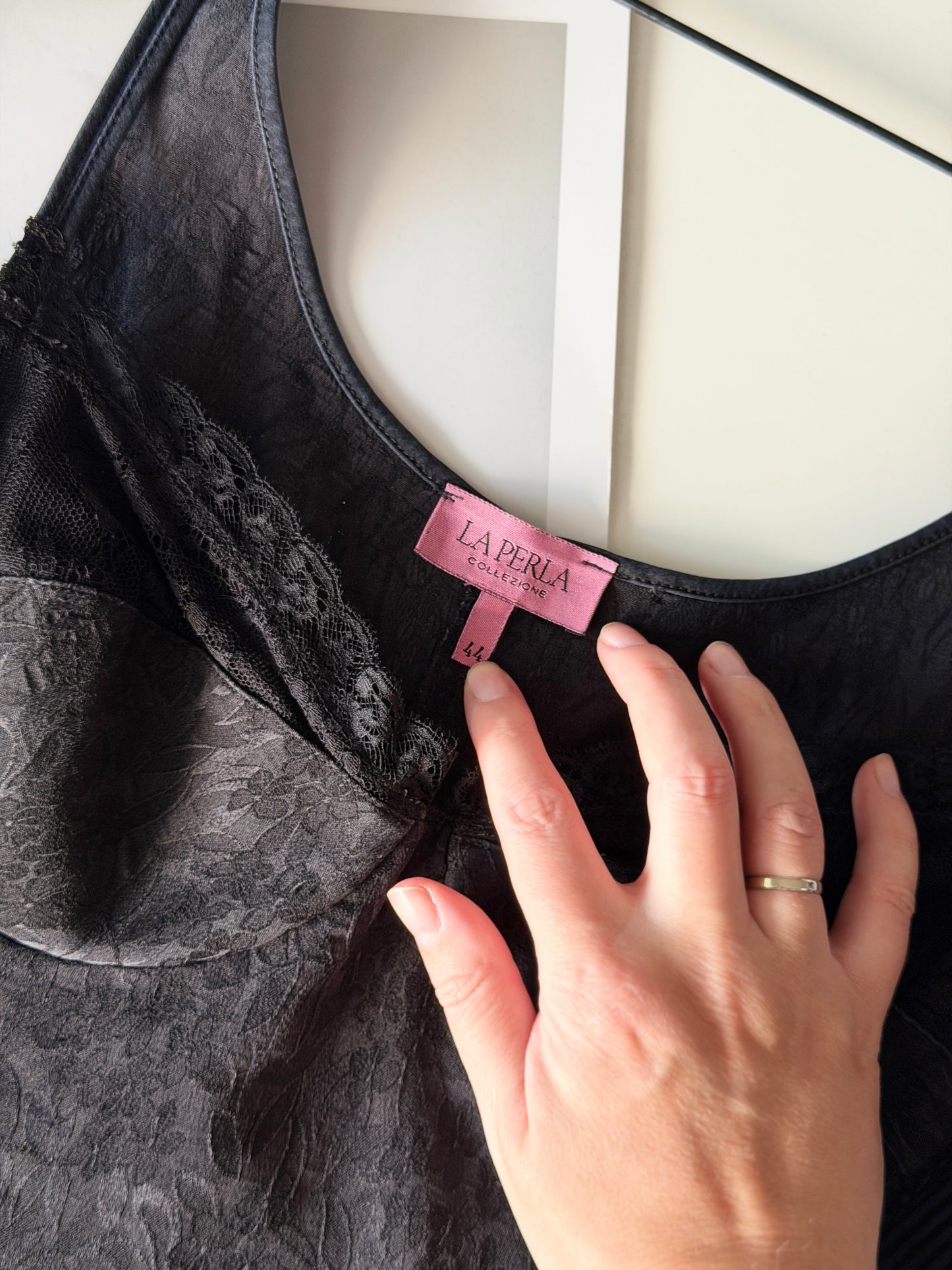 Vintage black dress from La Perla