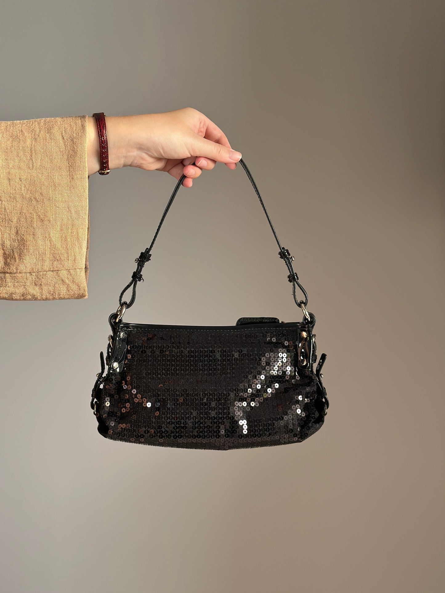 Rare vintage DKNY bag with sequins