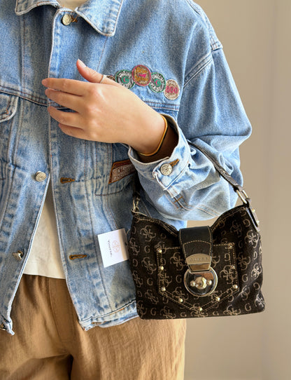 Vintage Guess monogram bag