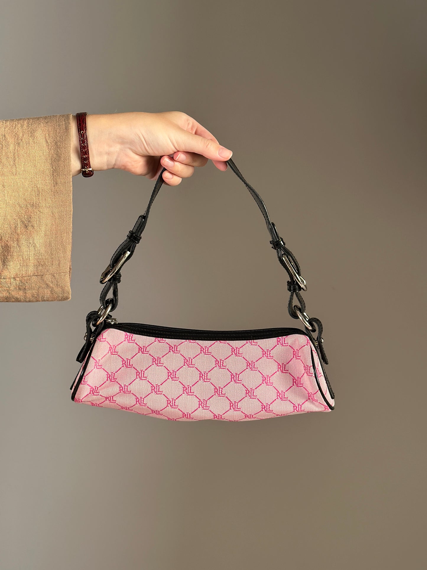 Charming vintage Ralph Lauren pink bag