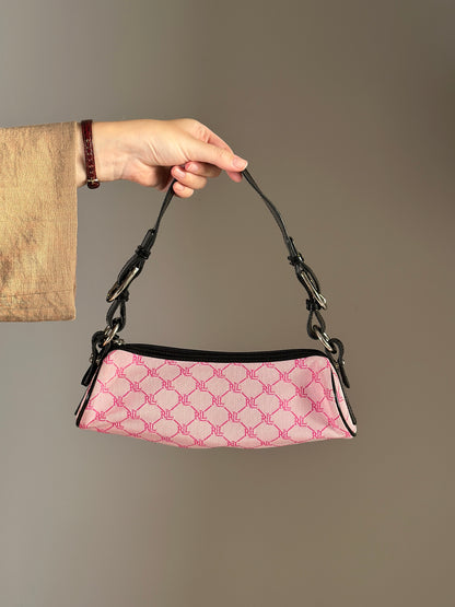 Charming vintage Ralph Lauren pink bag