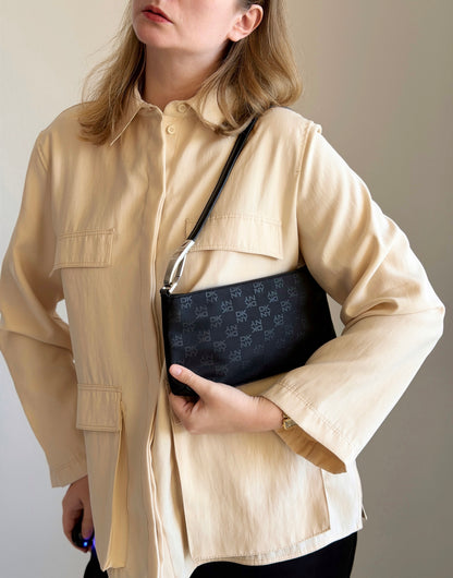Vintage DKNY black minimal bag