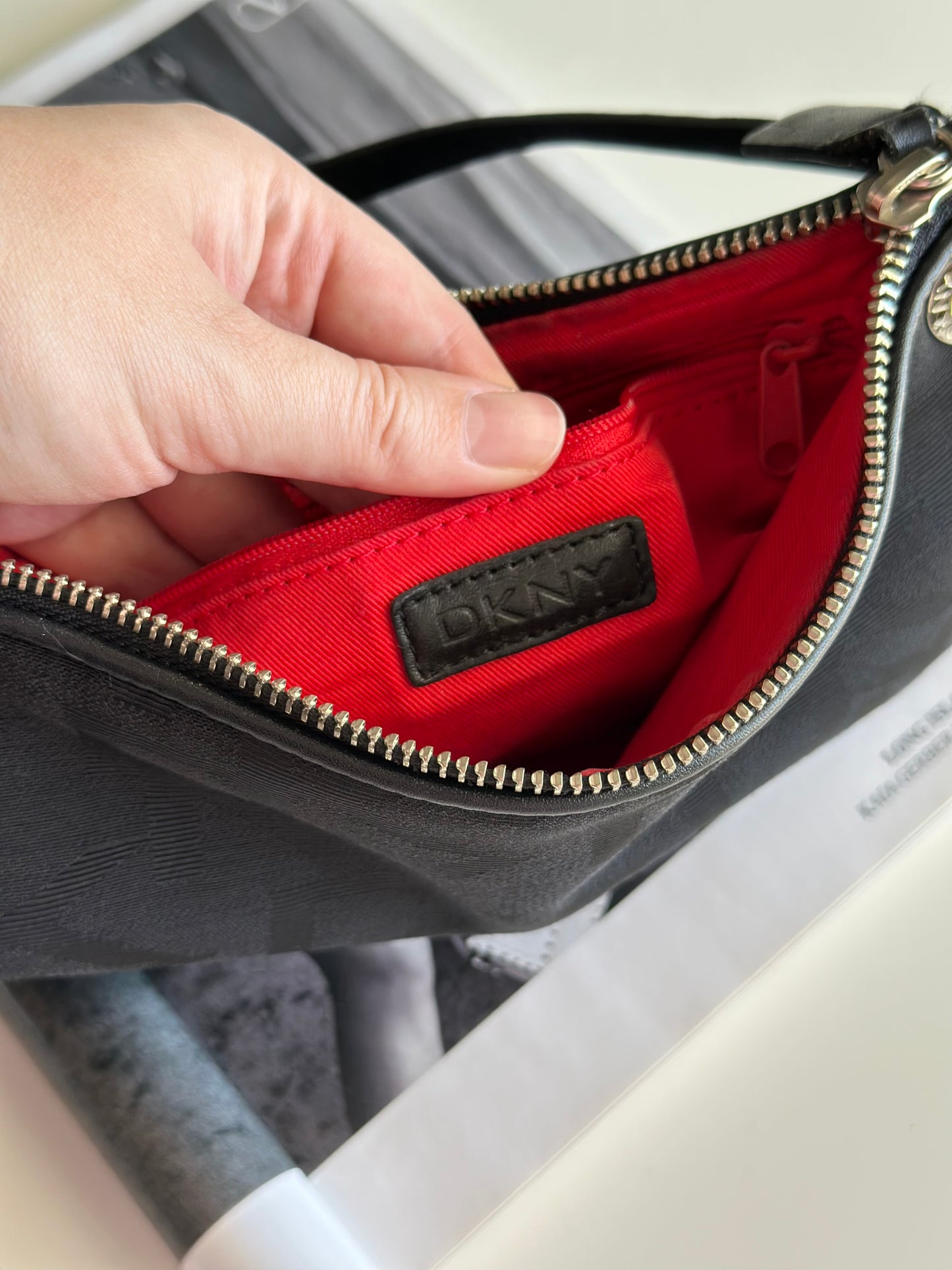 Minimalist vintage DKNY handbag
