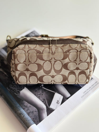 Authentic vintage monogram Coach bag