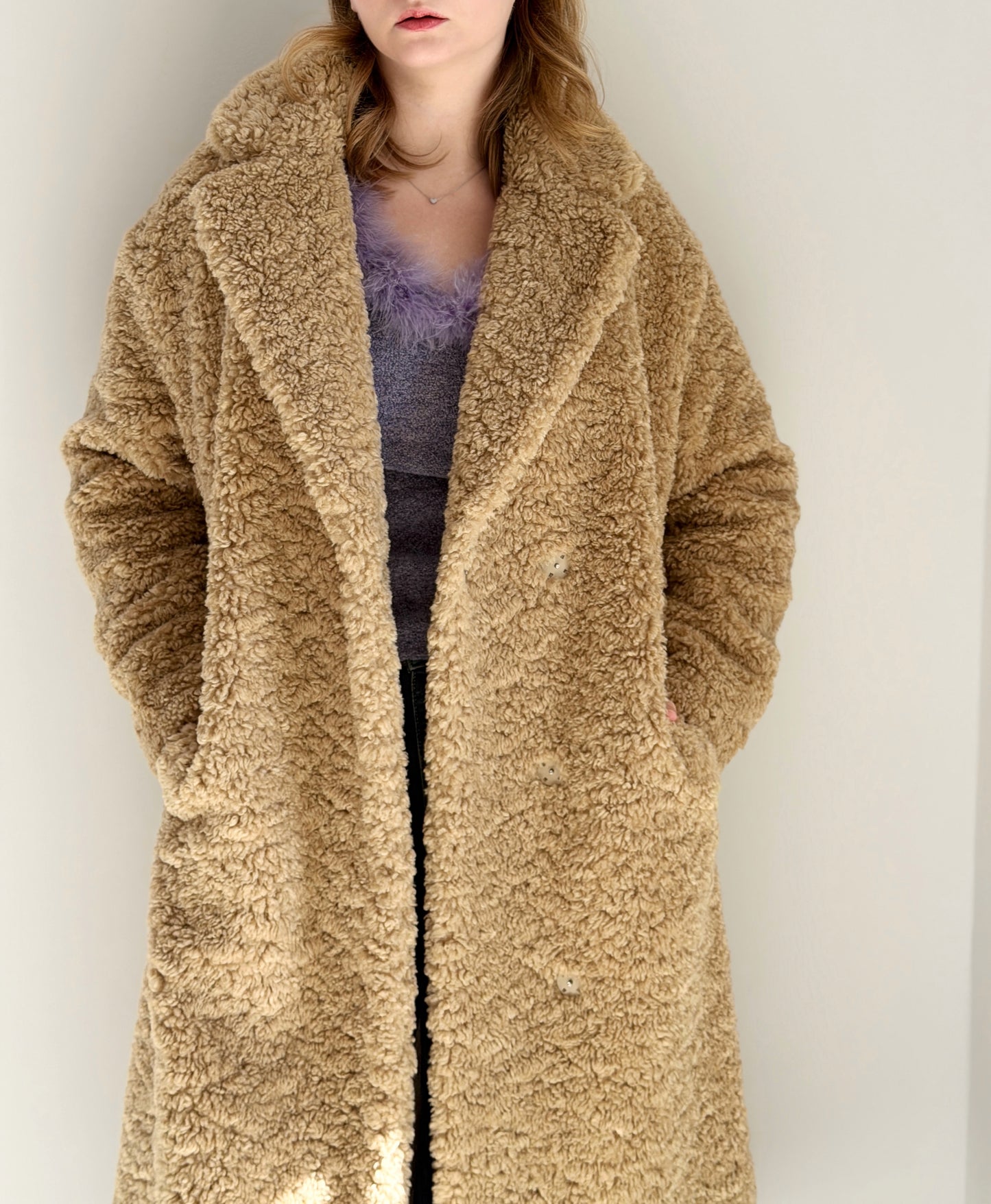 Teddy coat by Zara