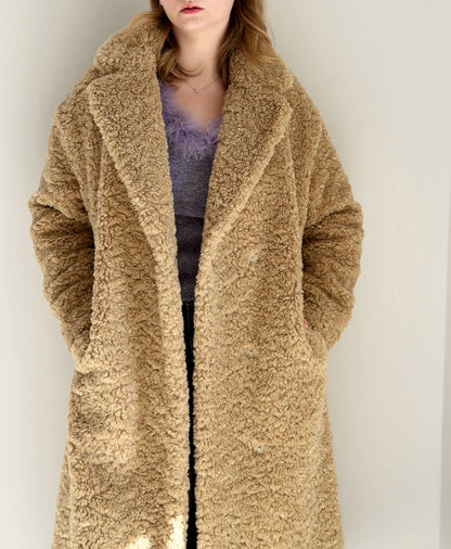 Teddy coat by Zara