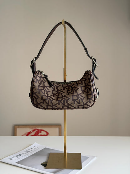 Lovely vintage DKNY brown bag