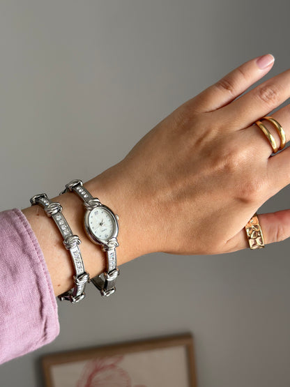 Beautiful vintage dress watch with matching bracelet