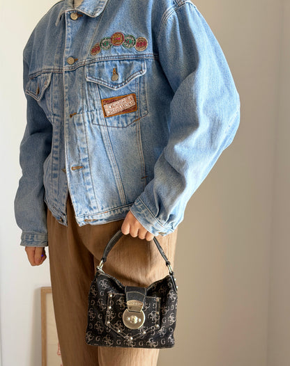Vintage Guess monogram bag