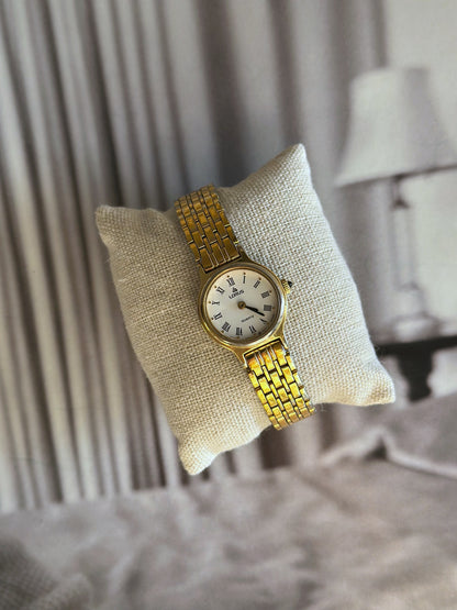 Beautiful vintage classic gold-tone watch Lorus