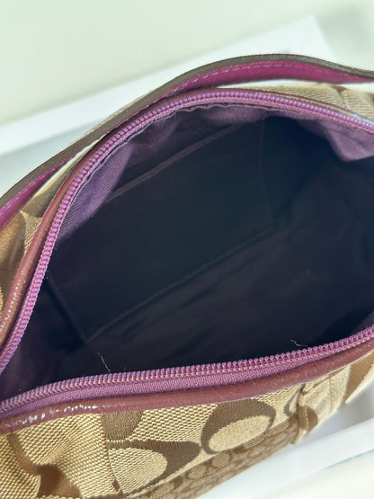 Authentic vintage Coach bag from the Signature Collection