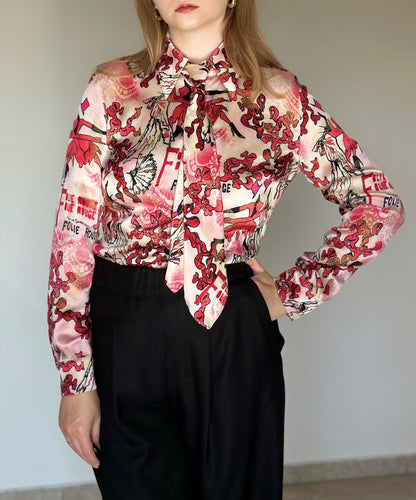 Rare vintage Escada silk blouse