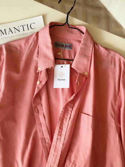 Cacharel cotton coral shirt