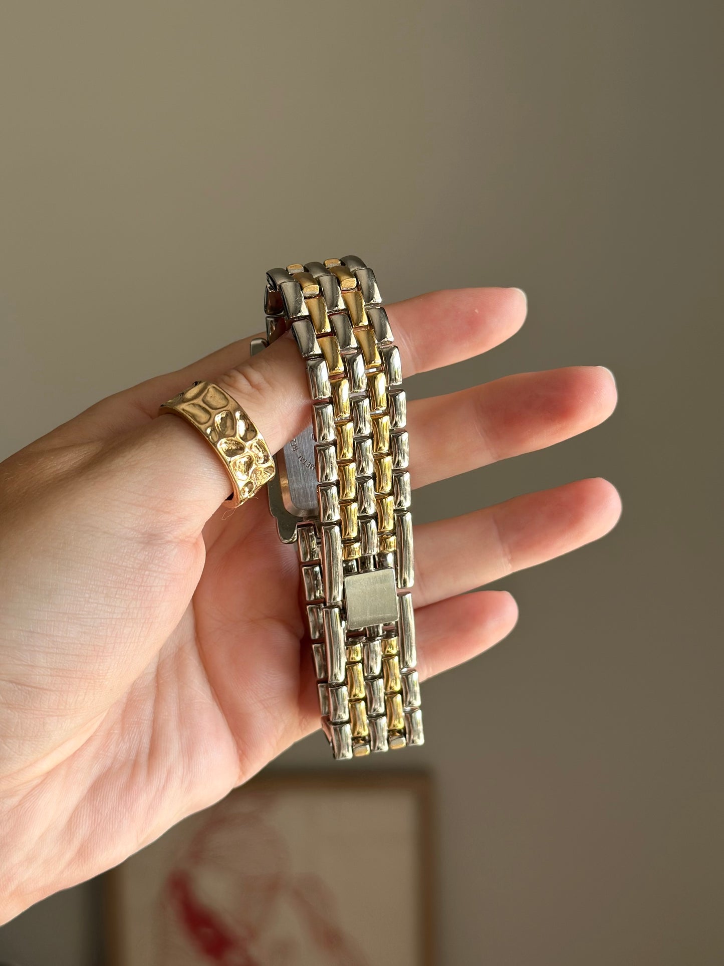 Beautiful vintage two-tone watch