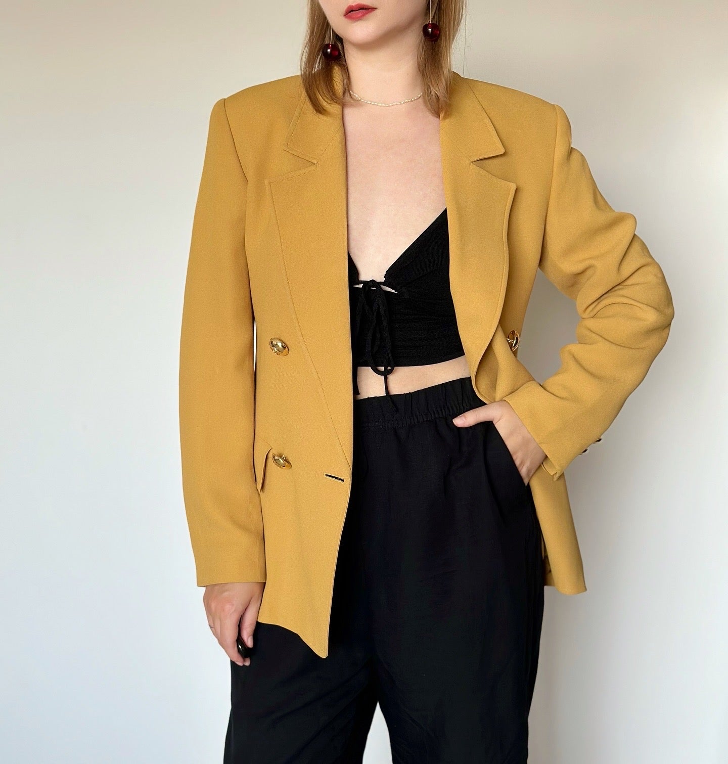 Vintage Valentino Miss V Blazer – 1990s Classic