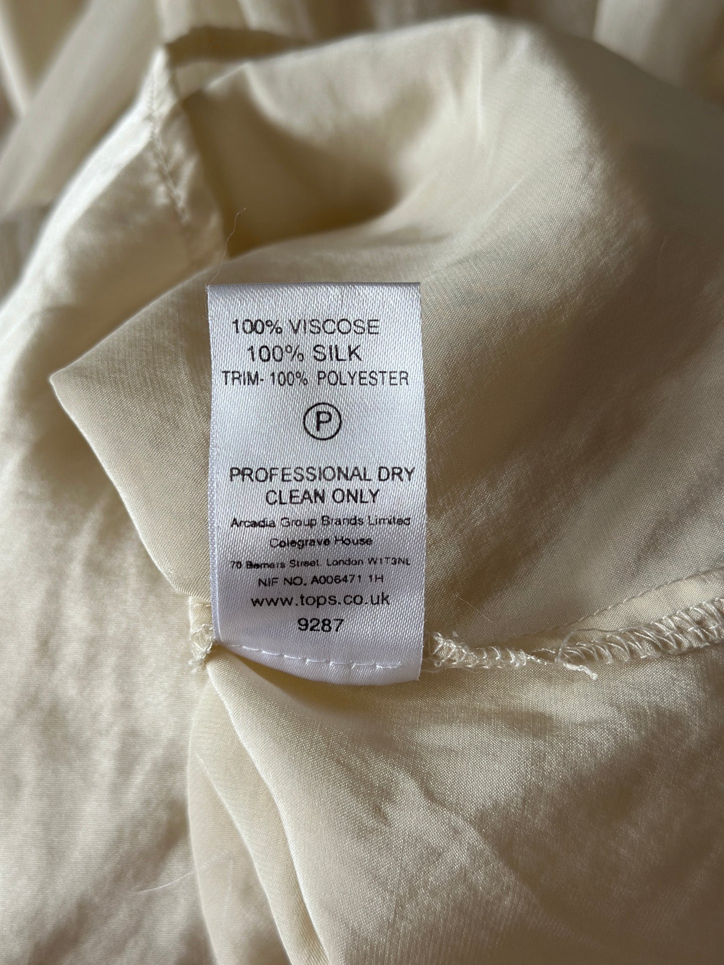 Charming cream mini dress