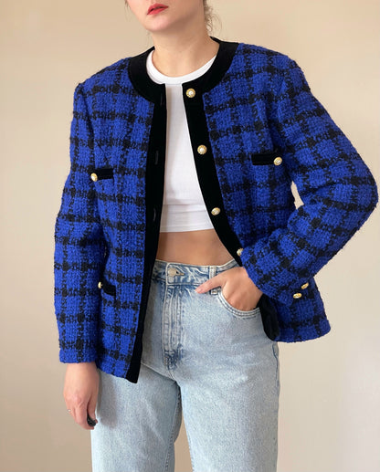 Beautiful vintage jacket in a bouclé weave