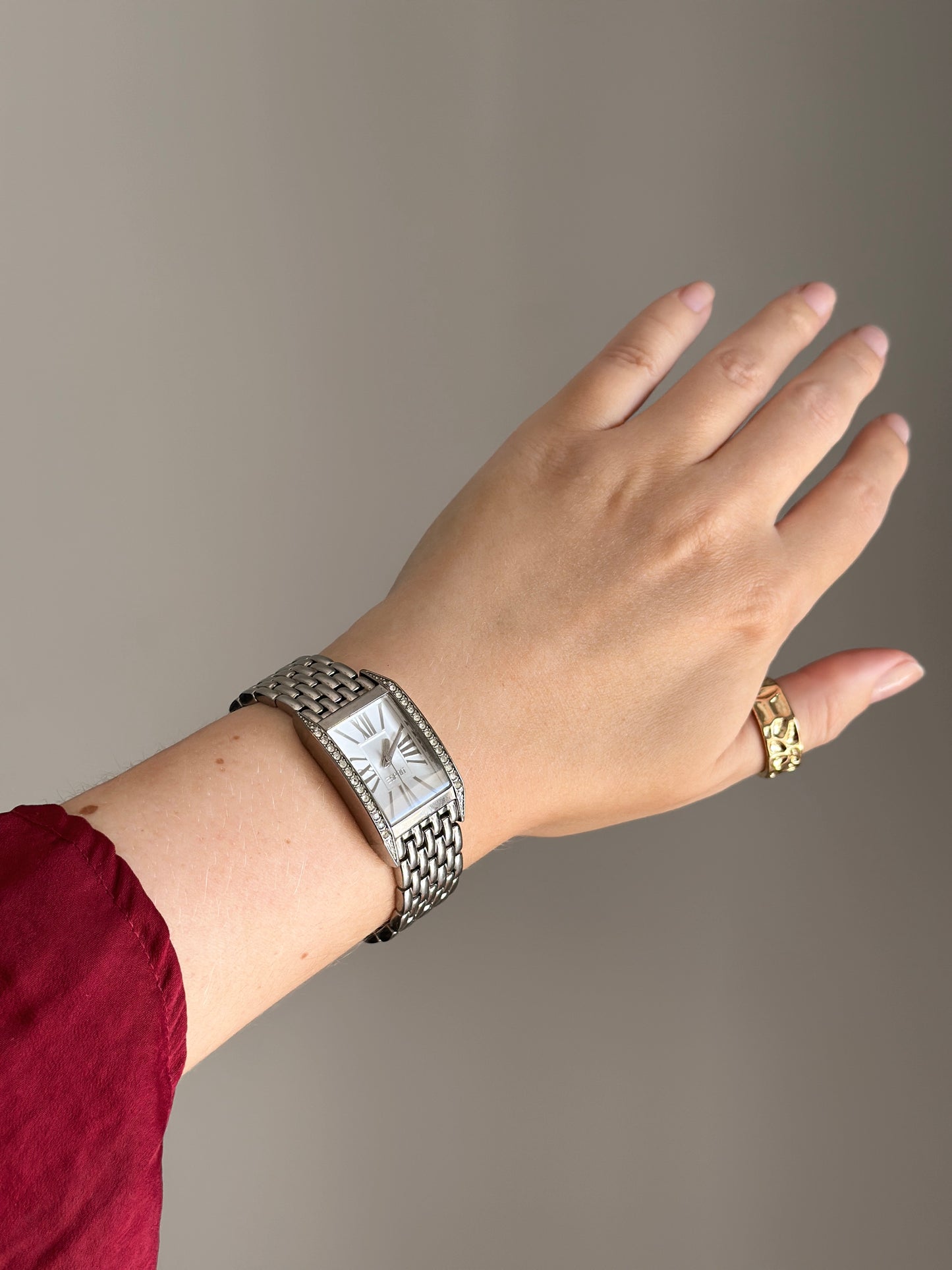 Amazing Esprit silver-tone watch