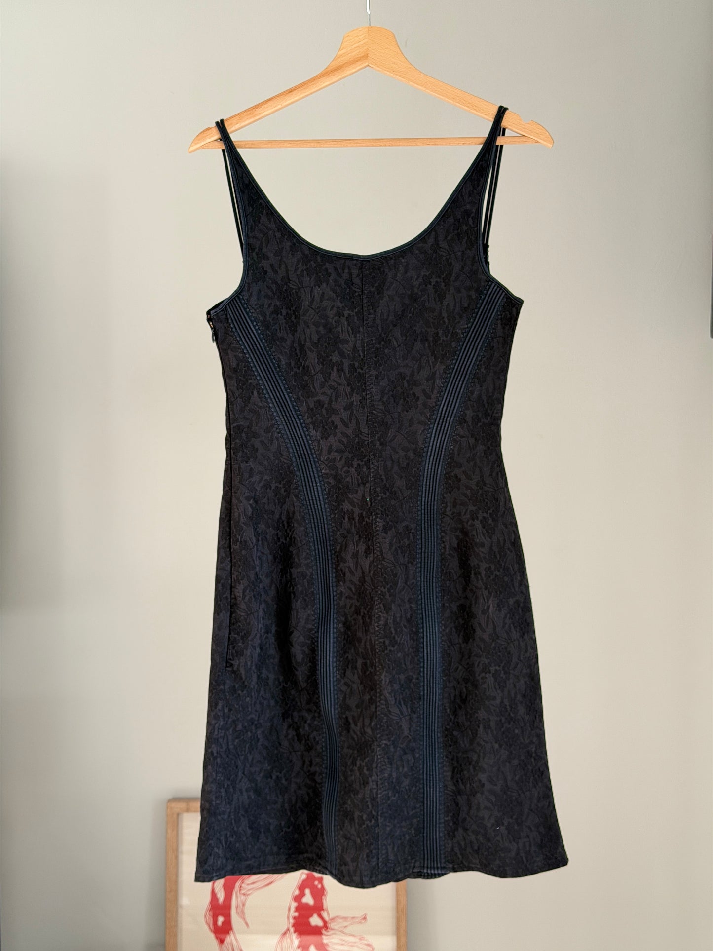 Vintage black dress from La Perla