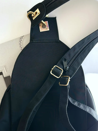 Charming vintage nylon backpack by Moschino