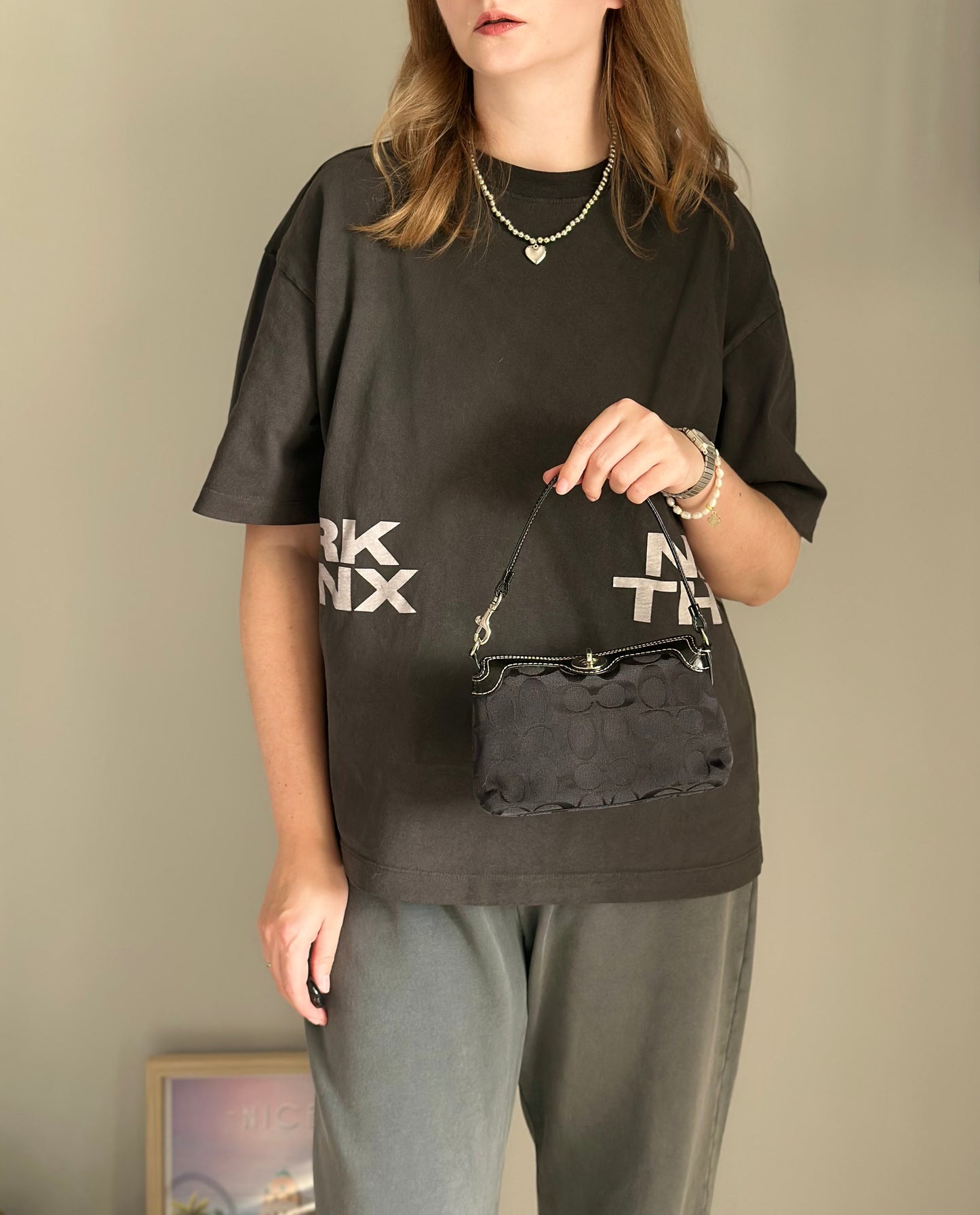 Timeless vintage authentic Coach mini bag