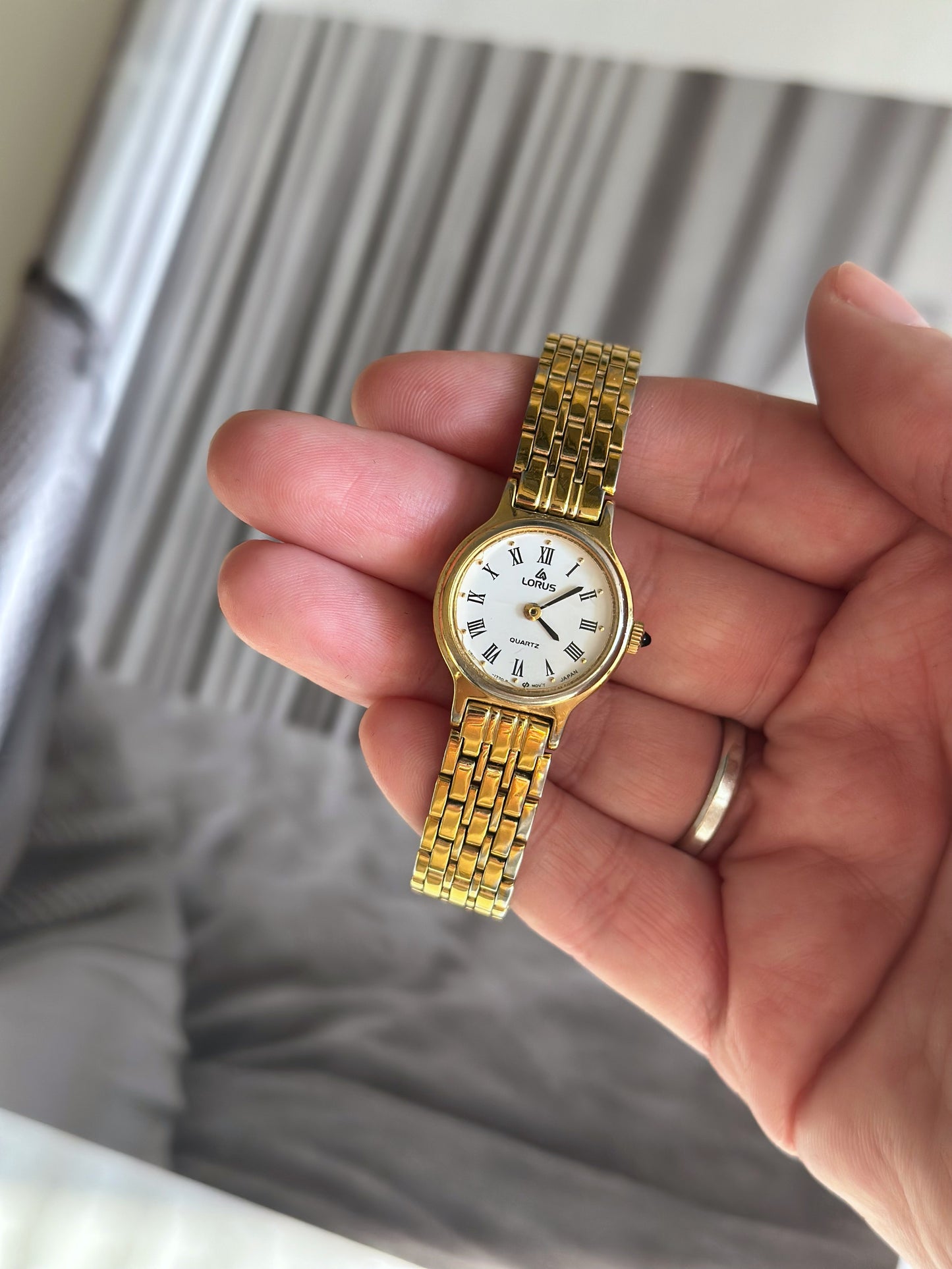 Beautiful vintage classic gold-tone watch Lorus