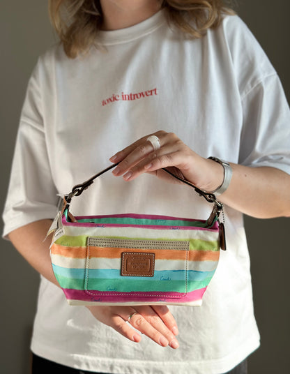 Charming vintage Coach mini bag