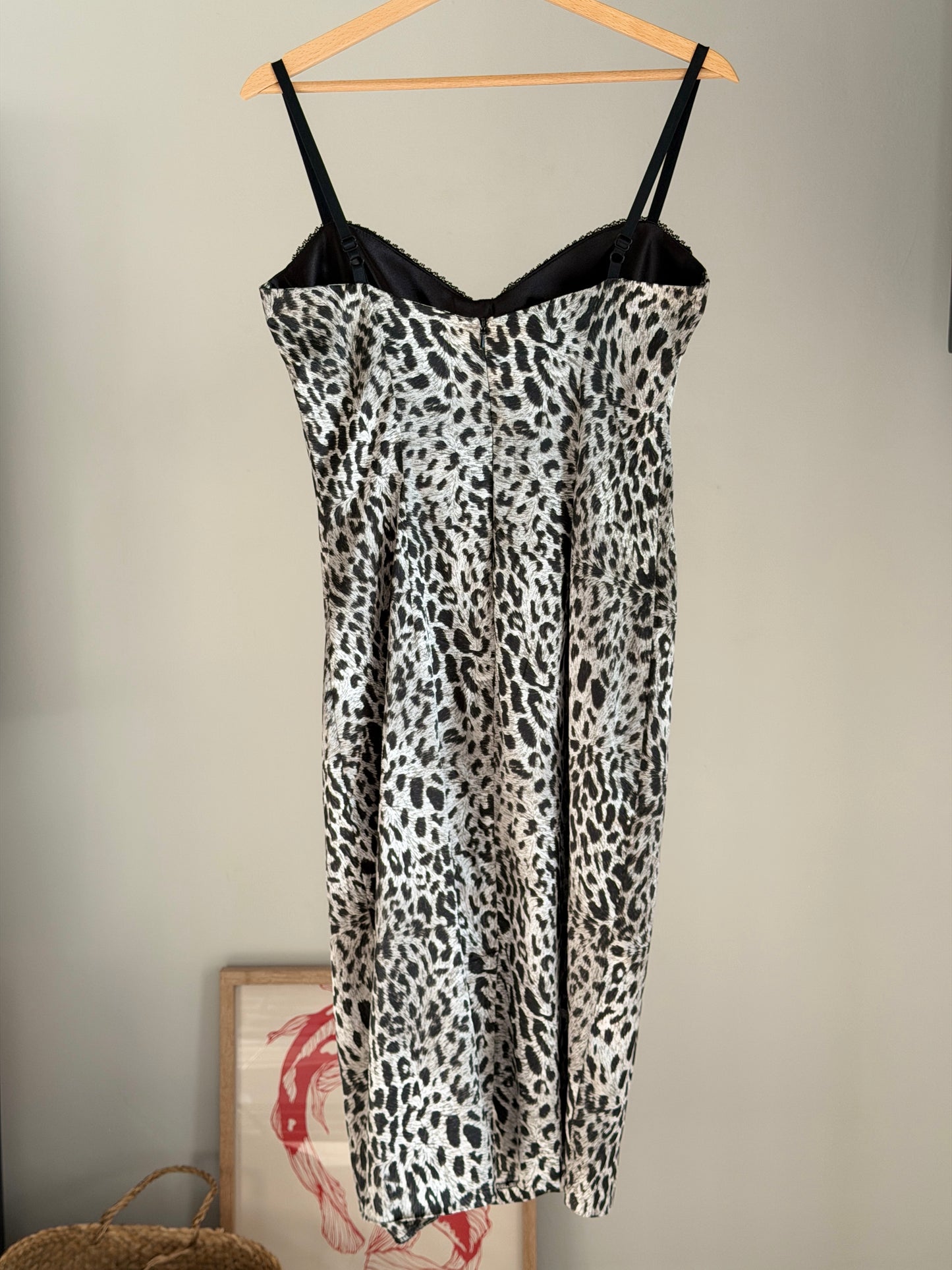 Chic Kookai slip satin leo dress