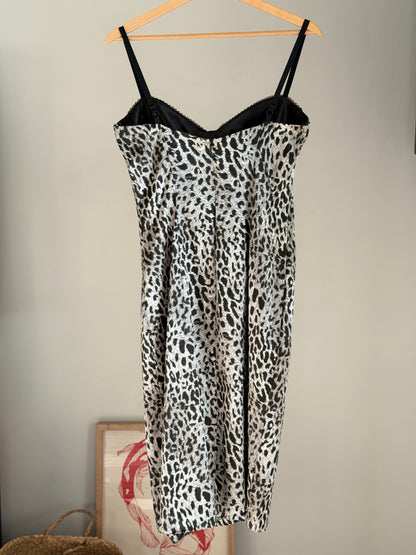 Chic Kookai slip satin leo dress