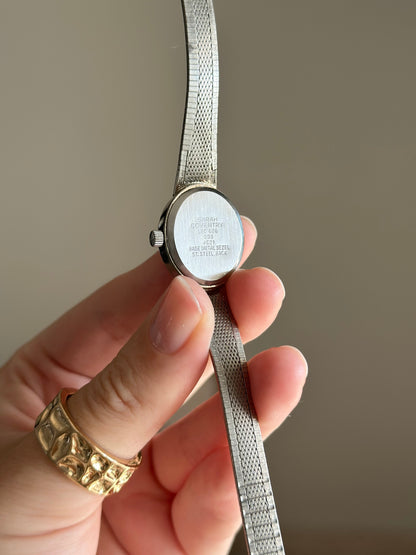 Charming vintage Sarah Coventry watch with a delicate design