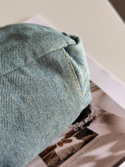 Rare vintage playful denim bag by Guess