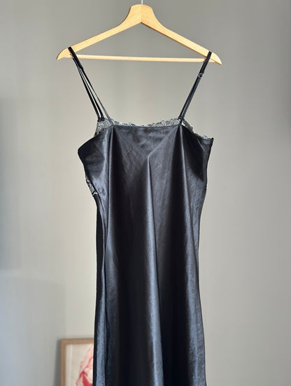 Vintage satin lingerie dress