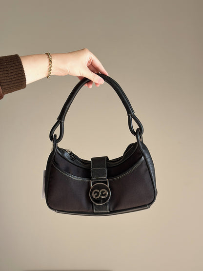 Chic vintage black bag by Escada Sport