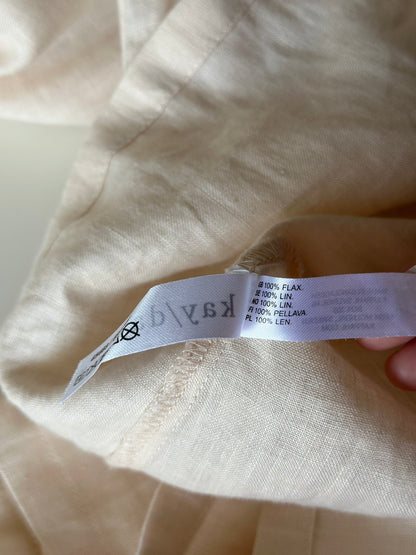 Effortless and airy linen sundress