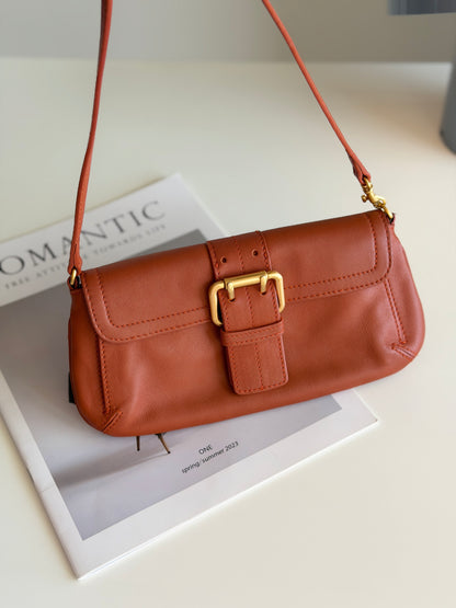 Authentic vintage Furla baguette bag