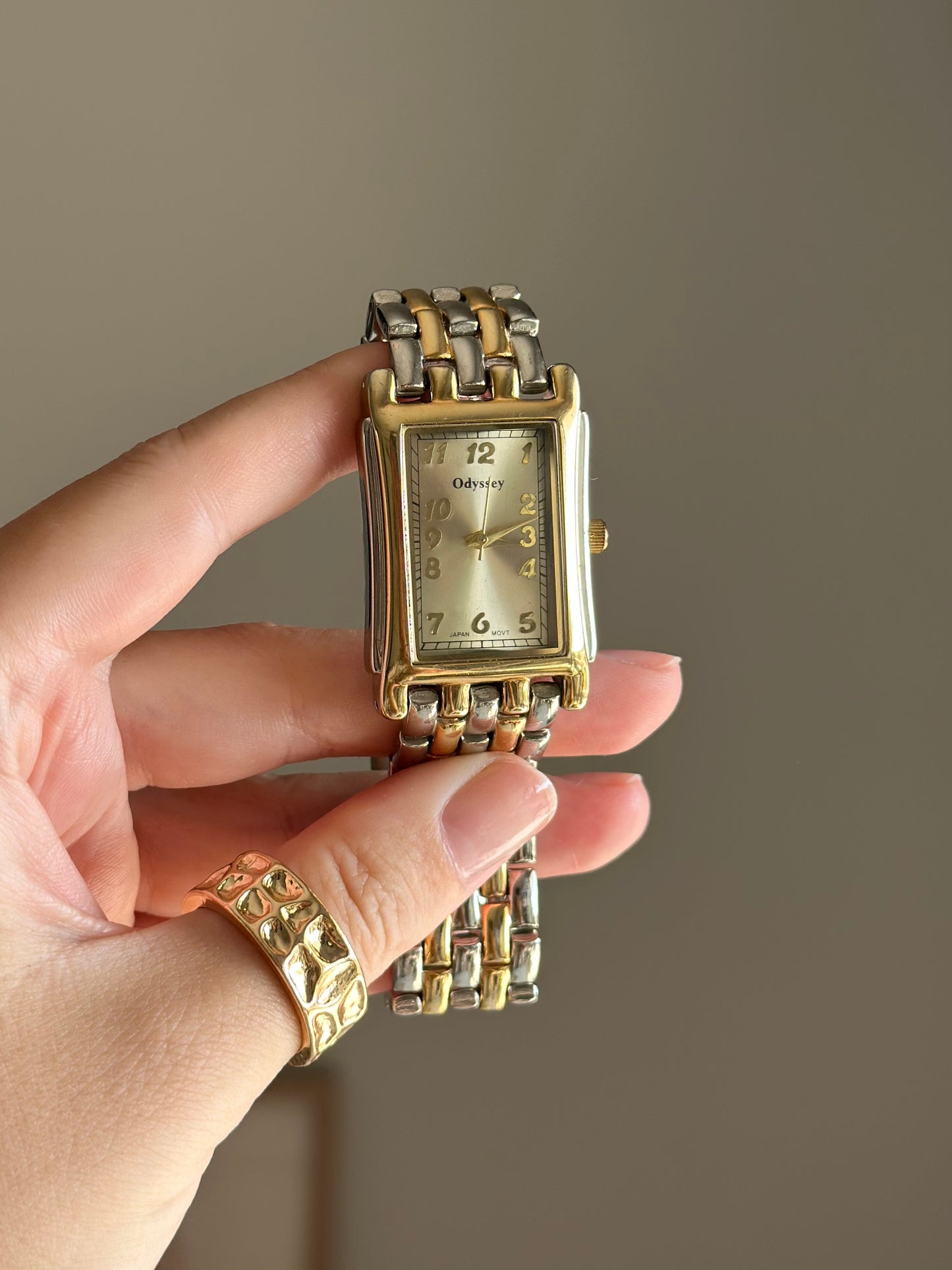 Beautiful vintage two-tone watch