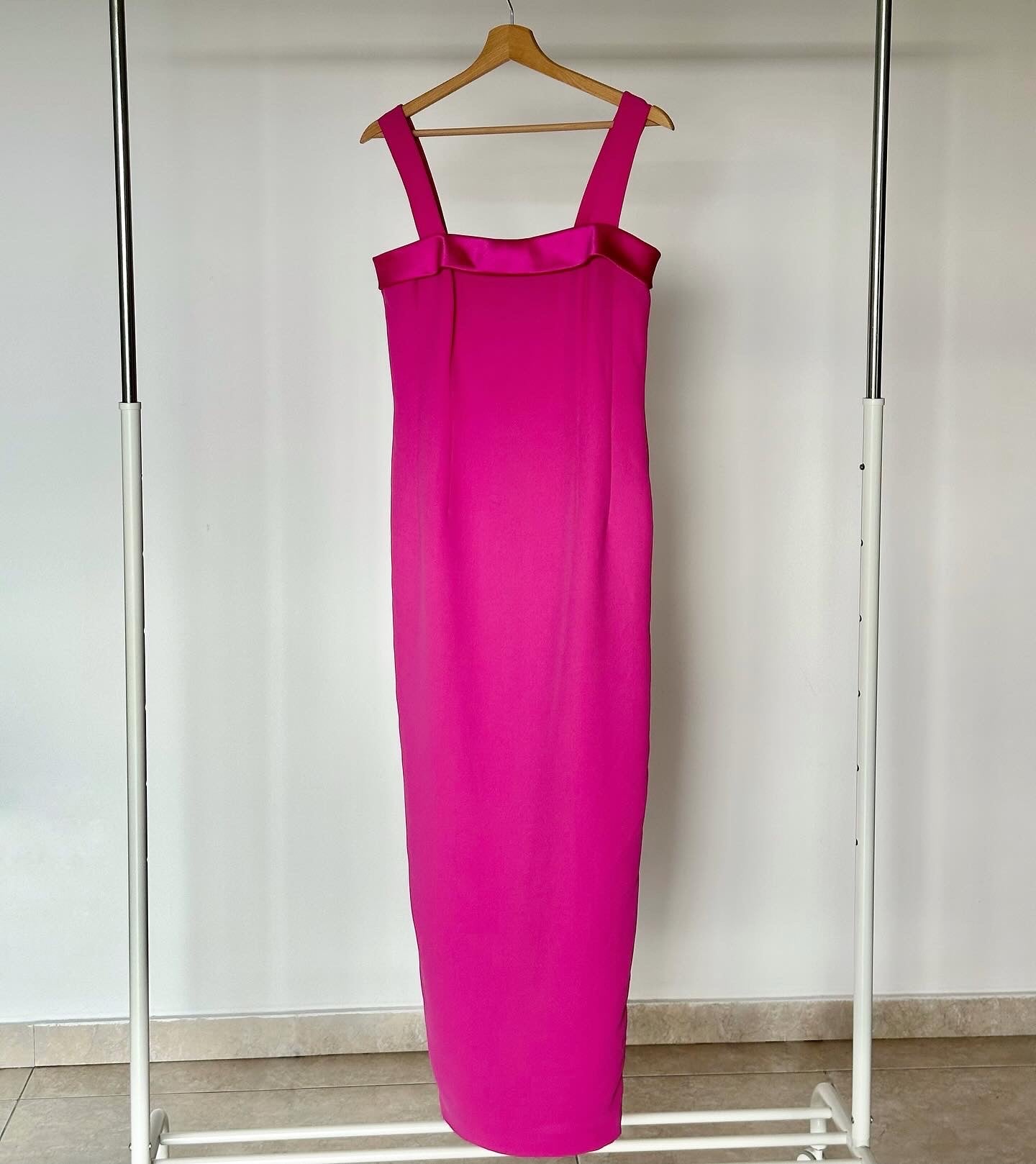 Vintage maxi dress for special occasion by Frank Usher brand