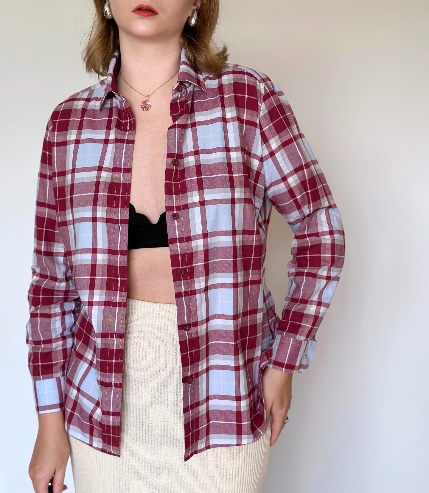 Beautiful plaid shirt by Walbusch